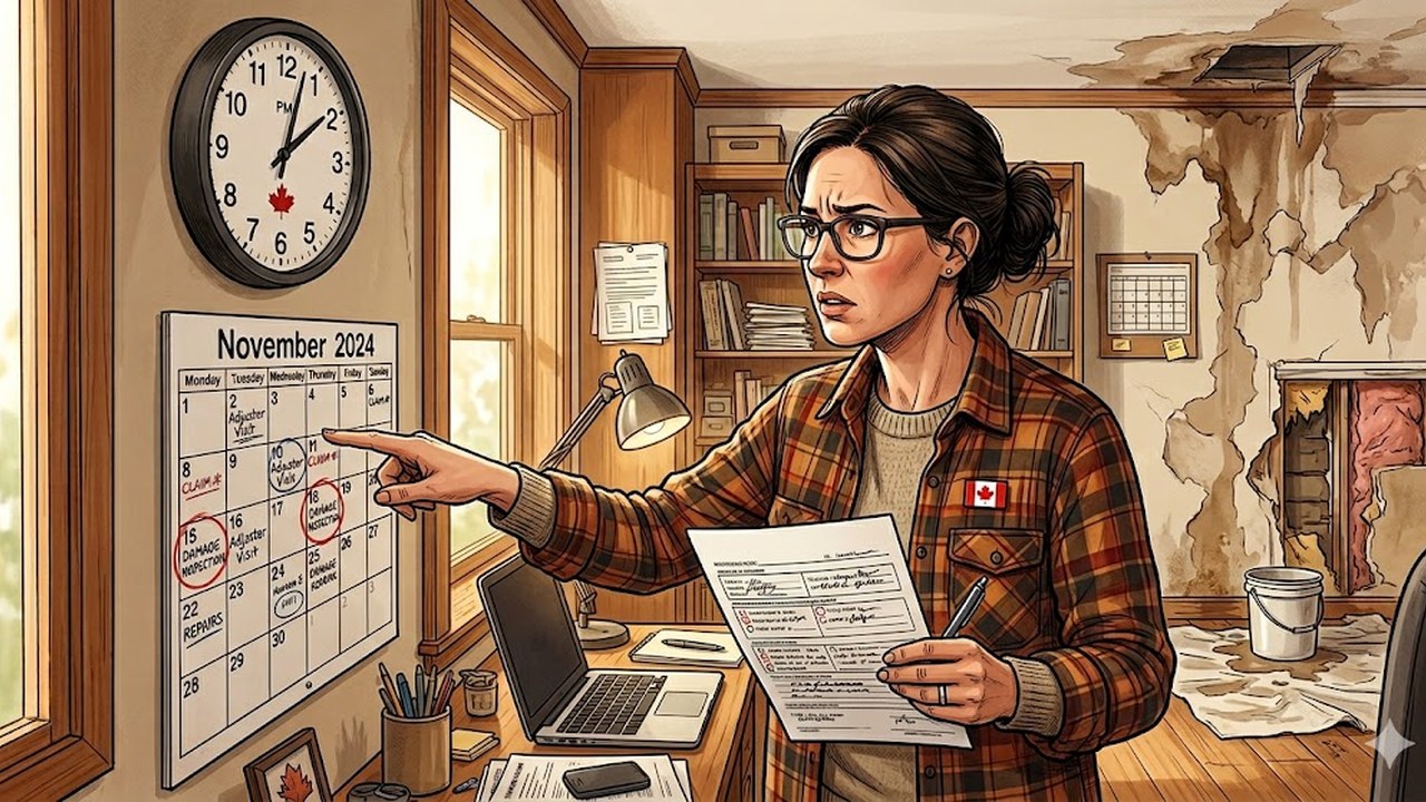 Home Insurance Claim Time Limits in Canada: Don't Miss Your Window